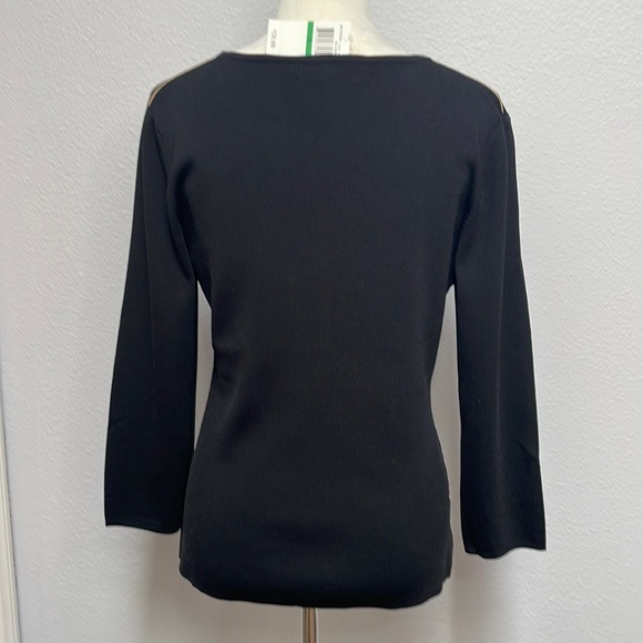 Cable & Gauge V Neck Sweater Size L - Picture 4 of 5